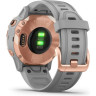Часы GARMIN FENIX 6S SAPPHIRE GRAY ROSE GOLD WITH GRAY BAND