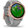 Часы GARMIN FENIX 6S SAPPHIRE GRAY ROSE GOLD WITH GRAY BAND