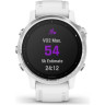 Часы GARMIN FENIX 6S WHITE SILVER WITH WHITE BAND