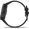 Часы GARMIN FENIX 6X PRO SOLAR TITANIUM CARBON GRAY DLC WITH BLACK BAND