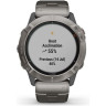 Часы GARMIN FENIX 6X PRO SOLAR TITANIUM WITH VENTED TITANIUM BRACELET