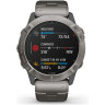 Часы GARMIN FENIX 6X PRO SOLAR TITANIUM WITH VENTED TITANIUM BRACELET