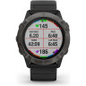 Часы GARMIN FENIX 6X SAPPHIRE CARBON GRAY DLC WITH BLACK BAND