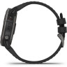 Часы GARMIN FENIX 6X SAPPHIRE CARBON GRAY DLC WITH BLACK BAND
