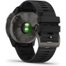 Часы GARMIN FENIX 6X SAPPHIRE CARBON GRAY DLC WITH BLACK BAND