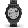 Часы GARMIN FENIX 7 – SAPPHIRE SOLAR EDITION CARBON GREY DLC TITANIUM WITH CARBON GREY DLC VENTED TITANIUM BAND