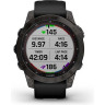 Часы GARMIN FENIX 7 SAPPHIRE SOLAR CARBON GRAY DLC TITANIUM WITH BLACK BAND