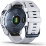 Часы GARMIN FENIX 7 SAPPHIRE SOLAR MINERAL BLUE DLC TITANIUM WITH WHITESTONE BAND