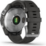 Часы GARMIN FENIX 7 SILVER WITH GRAPHITE BAND