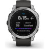 Часы GARMIN FENIX 7 SILVER WITH GRAPHITE BAND