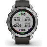 Часы GARMIN FENIX 7 SILVER WITH GRAPHITE BAND