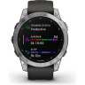 Часы GARMIN FENIX 7 SILVER WITH GRAPHITE BAND