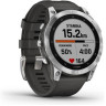 Часы GARMIN FENIX 7 SILVER WITH GRAPHITE BAND