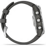 Часы GARMIN FENIX 7 SILVER WITH GRAPHITE BAND