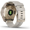 Часы GARMIN FENIX 7S – SAPPHIRE SOLAR EDITION CREAM GOLD TITANIUM WITH CREAM HEATHERED NYLON BAND