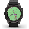 Часы GARMIN FENIX 7S PRO – SAPPHIRE SOLAR EDITION CARBON GRAY DLC TITANIUM WITH BLACK BAND