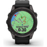 Часы GARMIN FENIX 7S PRO – SAPPHIRE SOLAR EDITION CARBON GRAY DLC TITANIUM WITH BLACK BAND