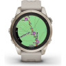 Часы GARMIN FENIX 7S PRO – SAPPHIRE SOLAR EDITION SOFT GOLD WITH LIGHT SAND BAND