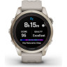 Часы GARMIN FENIX 7S PRO – SAPPHIRE SOLAR EDITION SOFT GOLD WITH LIGHT SAND BAND