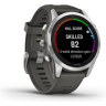 Часы GARMIN FENIX 7S PRO – SOLAR EDITION SILVER WITH GRAPHITE BAND