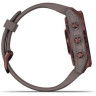 Часы GARMIN FENIX 7S SAPPHIRE SOLAR DARK BRONZE TITANIUM WITH SHALE GRAY BAND