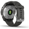 Часы GARMIN FENIX 7S SILVER WITH GRAPHITE BAND