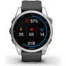 Часы GARMIN FENIX 7S SILVER WITH GRAPHITE BAND