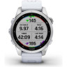 Часы GARMIN FENIX 7S SILVER WITH WHITESTONE BAND