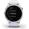 Часы GARMIN FENIX 7S SILVER WITH WHITESTONE BAND