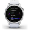 Часы GARMIN FENIX 7S SILVER WITH WHITESTONE BAND