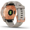 Часы GARMIN FENIX 7S SOLAR ROSE GOLD WITH LIGHT SAND BAND