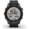 Часы GARMIN FENIX 7S SOLAR SLATE GRAY WITH BLACK BAND