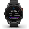 Часы GARMIN FENIX 7S SOLAR SLATE GRAY WITH BLACK BAND