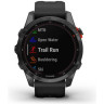 Часы GARMIN FENIX 7S SOLAR SLATE GRAY WITH BLACK BAND
