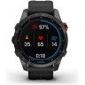 Часы GARMIN FENIX 7S SOLAR SLATE GRAY WITH BLACK BAND
