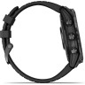 Часы GARMIN FENIX 7X PRO – SAPPHIRE SOLAR EDITION CARBON GRAY DLC TITANIUM WITH BLACK BAND