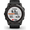 Часы GARMIN FENIX 7X PRO – SAPPHIRE SOLAR EDITION CARBON GRAY DLC TITANIUM WITH BLACK BAND