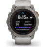 Часы GARMIN FENIX 7X PRO – SAPPHIRE SOLAR EDITION TITANIUM WITH FOG GRAY/EMBER ORANGE BAND