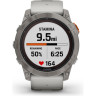 Часы GARMIN FENIX 7X PRO – SAPPHIRE SOLAR EDITION TITANIUM WITH FOG GRAY/EMBER ORANGE BAND
