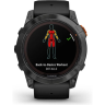 Часы GARMIN FENIX 7X PRO – SOLAR EDITION SLATE GRAY WITH BLACK BAND