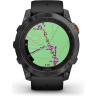 Часы GARMIN FENIX 7X PRO – SOLAR EDITION SLATE GRAY WITH BLACK BAND