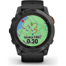Часы GARMIN FENIX 7X PRO – SOLAR EDITION SLATE GRAY WITH BLACK BAND