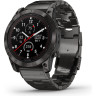 Часы GARMIN FENIX 7X PRO - SAPPHIRE SOLAR EDITION CARBON GRAY DLC TITANIUM WITH VENTED TITANIUM BRACELET