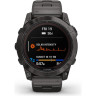 Часы GARMIN FENIX 7X PRO - SAPPHIRE SOLAR EDITION CARBON GRAY DLC TITANIUM WITH VENTED TITANIUM BRACELET