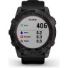 Часы GARMIN FENIX 7X SAPPHIRE SOLAR BLACK DLC TITANIUM WITH BLACK BAND