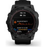 Часы GARMIN FENIX 7X SAPPHIRE SOLAR BLACK DLC TITANIUM WITH BLACK BAND