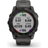 Часы GARMIN FENIX 7X SAPPHIRE SOLAR CARBON COATED TITANIUM GRAY (DLC) VENTILATED TITANIUM GRAY CARBON COATED (DLC) STRAP