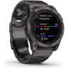 Часы GARMIN FENIX 7X SAPPHIRE SOLAR CARBON COATED TITANIUM GRAY (DLC) VENTILATED TITANIUM GRAY CARBON COATED (DLC) STRAP