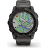 Часы GARMIN FENIX 7X SAPPHIRE SOLAR CARBON COATED TITANIUM GRAY (DLC) VENTILATED TITANIUM GRAY CARBON COATED (DLC) STRAP
