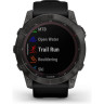 Часы GARMIN FENIX 7X SAPPHIRE SOLAR CARBON GRAY DLC TITANIUM WITH BLACK BAND